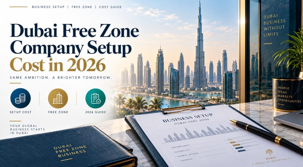 Dubai Free Zone Company Setup Cost